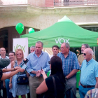 El secretario general de VOX, Ortega Smith, y otros doce diputados nacionales visitan la provincia Zamora, Benavente y Puebla de Sanabria. - ICAL