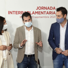 Esther Peña, Luis Tudanca y Daniel de la Rosa. ICAL