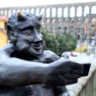 Escultura de 'El Diablillo de Segovia'. - ICAL