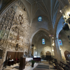 Iluminación interior de la iglesia de San Nicolás de Bari (Burgos). ICAL