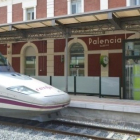 Estación de Palencia, en la que se apeaba a los menores. E. M.