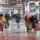 Temporal de viento y lluvia en Valladolid.- ICAL