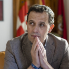 El presidente de la Diputación y del PP de Valladolid, Conrado Íscar .- J.M. LOSTAU