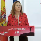 La portavoz de Hacienda del Grupo Socialista en las Cortes de Castilla y León, Rosa Rubio, en una imagen de archivo.- ICAL