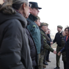 La ministra de Defensa visita las instalaciones militares de Monte la Reina, en el término municipal de Toro (Zamora). ICAL