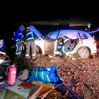 Accidente de tráfico en Villasabariego (León) en noviembre y en el que un hombre perdió la vida.- ICAL