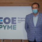 El presidente de CEOE-Cepyme, Juan Manuel Gómez. - E.M.