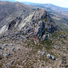 Rescate en el Pico Zapatero, en Sotalbo (Ávila). - JCYL