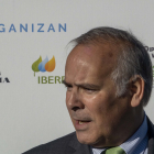El CEO de Iberdrola España, Mario Ruiz-Tagle inauguran la jornada 'Las energías limpias: un futuro sostenible'. ICAL