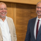 Francisco Igea y Luis Fuentes, en una imagen de archivo.-ICAL