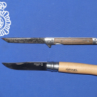 Las armas blancas de la reyerta producida en Salamanca.- E.M-