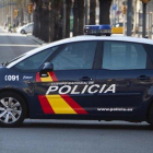 Un coche patrulla de la Policía Nacional. ECB