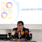 Juan Manuel Manso se presenta como candidato a rector a la Universidad de Burgos. - ICAL