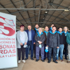 El presidente de la Diputación de León, Eduardo Morán, participa en los actos de conmemoración del Día Internacional de las Personas Sordas celebrado en Camponaraya.- ICAL