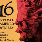 Cartel del festival flamenco benéfico de la bodega Liberalia. - EM