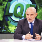 Víctor Caramanzana en el programa ‘La Quinta Esquina’, emitido ayer en La 8 de Valladolid. - MIGUEL ÁNGEL SANTOS