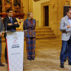 El presidente de la Institución provincial, Francisco José Requejo, presenta la participación de la Diputación de Zamora en el XXIII Salón Internacional de Turismo Gastronómico `Xantar' . - ICAL