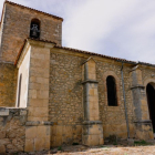 Iglesia Parroquial de San Mamés, en Villanueva de Gumiel (Burgos), que se quiere restaurar. -E.M.