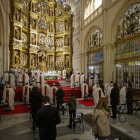 Imagen de la toma de posesión del arzobispo de Burgos. SANTI OTERO