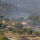 Imagen del incendio de El Hoyo de Pinares en el verano de 2019.- ICAL