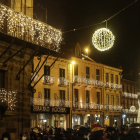 Encendido de las luces de navidad de Ferrero Rocher en Astorga.- ICAL