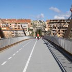 Pasarela peatonal en el barrio de Huerta Otea.- ICAL