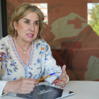 Rosa Urbón, presidenta de Cruz Roja Castilla y León. J. M. LOSTAU
