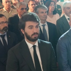 El vicepresidente de la Junta de Castilla y León, Juan García-Gallardo, preside el acto institucional en el que se conmemora el Día de Recuerdo y Homenaje a las Víctimas del Terrorismo de Castilla y León. -ICAL