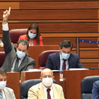 Votación en el Pleno de las Cortes.- ICAL.