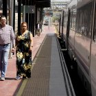 Tren de Media Distancia en la estación de Valladolid. PHOTOGENIC