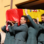 Funeral en Nogarejas, León por el guardia civil David Pérez Carracedo asesinado en Barbate - ICAL