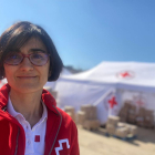 La abulense Sara Escudero, delegada internacional de Emergencias de Cruz Roja Española en Polonia.- ICAL