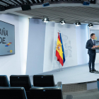 El presidente del Gobierno, Pedro Sánchez, ofrece una rueda de prensa tras el Consejo de Ministros Extraordinario - MONCLOA