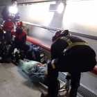 Adif AV efectúa dos simulacros de emergencia en Zamora. - ICAL