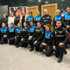 La directora de la Agencia de Protección Civil y Emergencias, Irene Cortés, presenta la campaña divulgativa ''La mujer dentro de la Policía Local de Castilla y León''.- ICAL