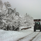 La nieve cubre la comarca de Los Argüellos (León).- ICAL