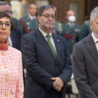 La directora general de la Guardia Civil, María Gámez, y el ministro del Interior, Fernando Grande-Marlaska, a 12 de diciembre de 2022, en Aranjuez, Madrid (España). - E.PRESS