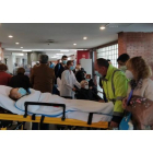 El sindicato de celadores denuncia el “colapso” de la zona de consultas externas del Hospital del Bierzo.- ICAL