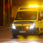 Ambulancia del servicio de Emergencias, en una imagen de archivo. -HDS
