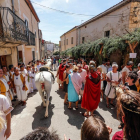 La localidad burgalesa de Baños de Valdearados acoge un año más la Fiesta Romana en Honor al Dios Baco.-ICAL