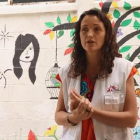 La cooperante de Médicos Sin Fronteras, María Hernández. - E.M.