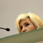 La consejera de Sanidad, Verónica Casado, comparece en rueda de prensa posterior al Consejo de Gobierno. ICAL