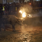 Celebración del Toro de Júbilo de Medinaceli en Soria.-ICAL