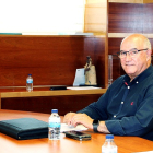 El consejero de Sanidad, Alejandro Vázquez, se reúne con el presidente del Consejo Autonómico de Enfermería de Castilla y León, Enrique Ruiz Forner