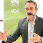 David Hierro, secretario de Vox en las Cortes de Castilla y León - J. M. LOSTAU