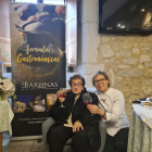 Nuria Leal y Sery Bermejo, en la presentación de las Jornadas Gastronómicas de Las Baronas.  / ARGICOMUNICACIÓN