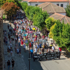 Manifestación en Naca de la Asunción contra la reorganización de la sanidad rural en Segovia.- E. M.