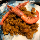 ARROZ CON SEPIA Y GAMBAS