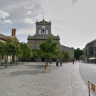 Plaza San Pablo en Palencia.- GOOGLE