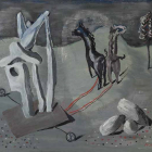 ‘Paisaje lírico (Piedras ambulantes)’ (1933), José Moreno Villa.   E. M.